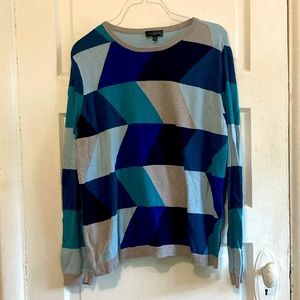 Geometric // Stripes Sweater